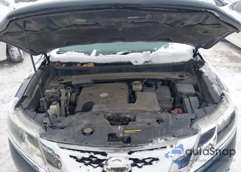 2014 Nissan Pathfinder Platinum from USA, damaged, VIN 5N1AR2MM3EC647688
